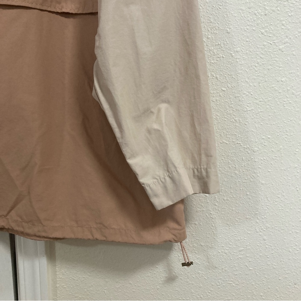 FAHERTY Women Jacket Anorak Hood Lightweight Zip Big pocket Coat Core Sz XL - Picture 6 of 16